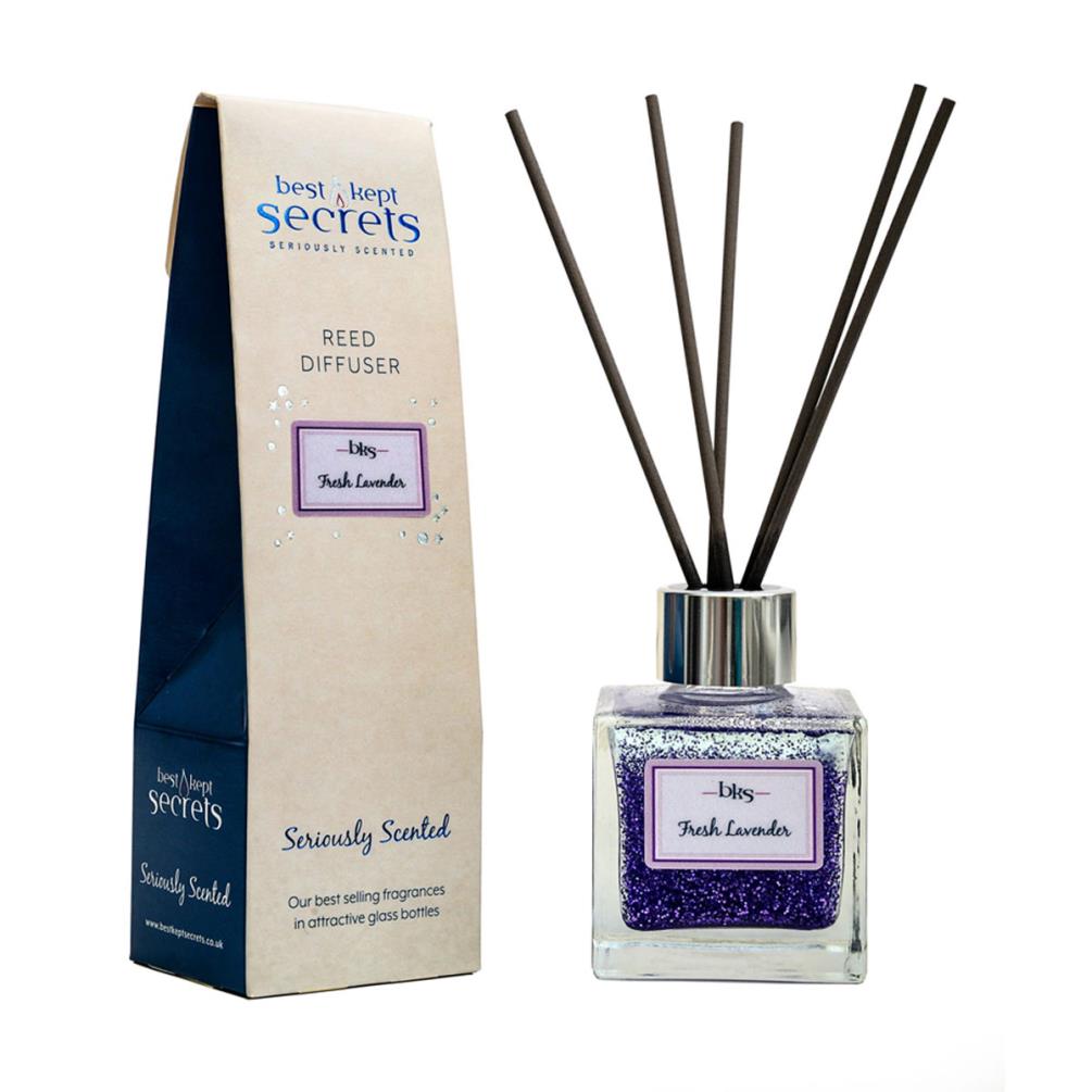 Best Kept Secrets Fresh Lavender Sparkly Reed Diffuser - 100ml £13.49